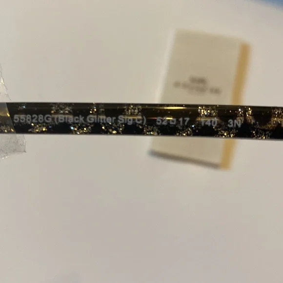 DUPLICATE LISTING FOR BUNDLE: NWOT Coach Glitter Sunglasses Cat Eye Black Silver - Picture 10 of 16